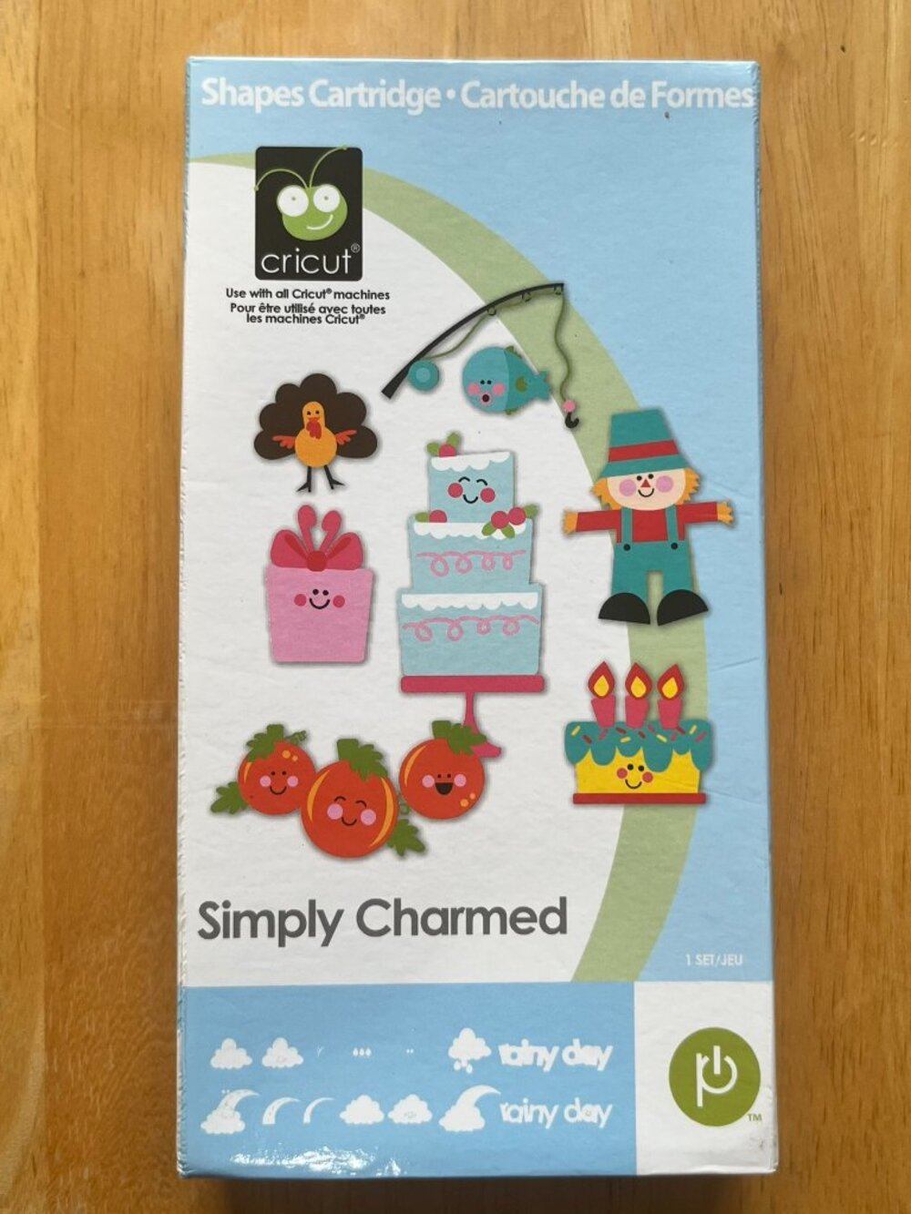 2010 Cricut Provo Craft Simply Charmed Shape Cartridge Faces Novelty Fun